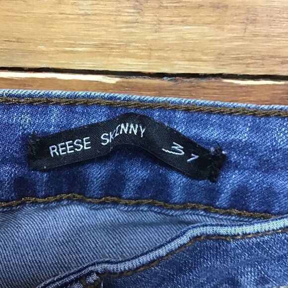 WILLIAM Rast jeans Reese skinny size 31 ripped light denim jeans boyfriend - Picture 4 of 15